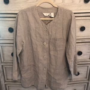 JJill Size M Tunic Jacket